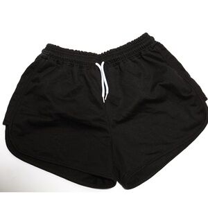 Drawstring cotton shorts size M